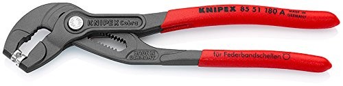 Knipex szczypce bandschellen, długość sprężyny w mm: 190, 1 sztuki, 85 51 180 A 85 51 180 A