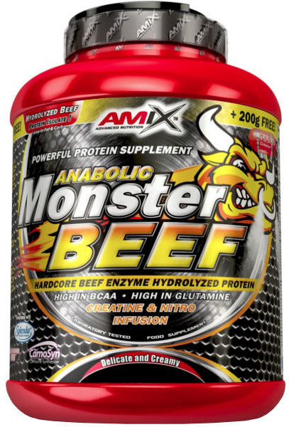 Amix Anabolic Monster BEEF 90%, 1000 g, czekolada