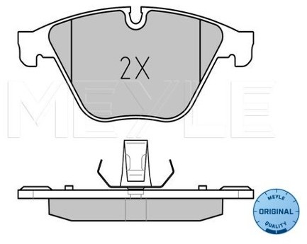 Wulf Gaertner Autoparts Zestaw klocków hamulcowych, hamulce tarczowe Wulf Gaertner Autoparts 025 246 8820