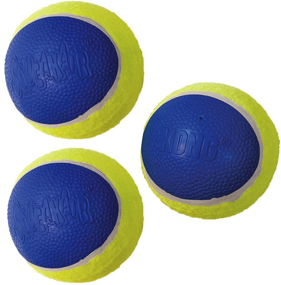 Kong Ultra SqueakAir piłka dla psa 3 szt