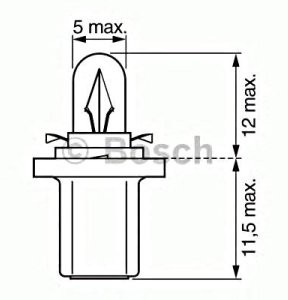 BOSCH 1 987 302 219 kolor hlampe 1 987 302 219