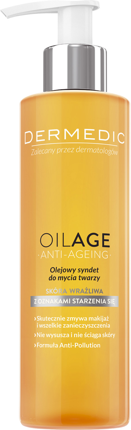 Dermedic Oilage olejowy syndet do mycia twarzy, 200 ml