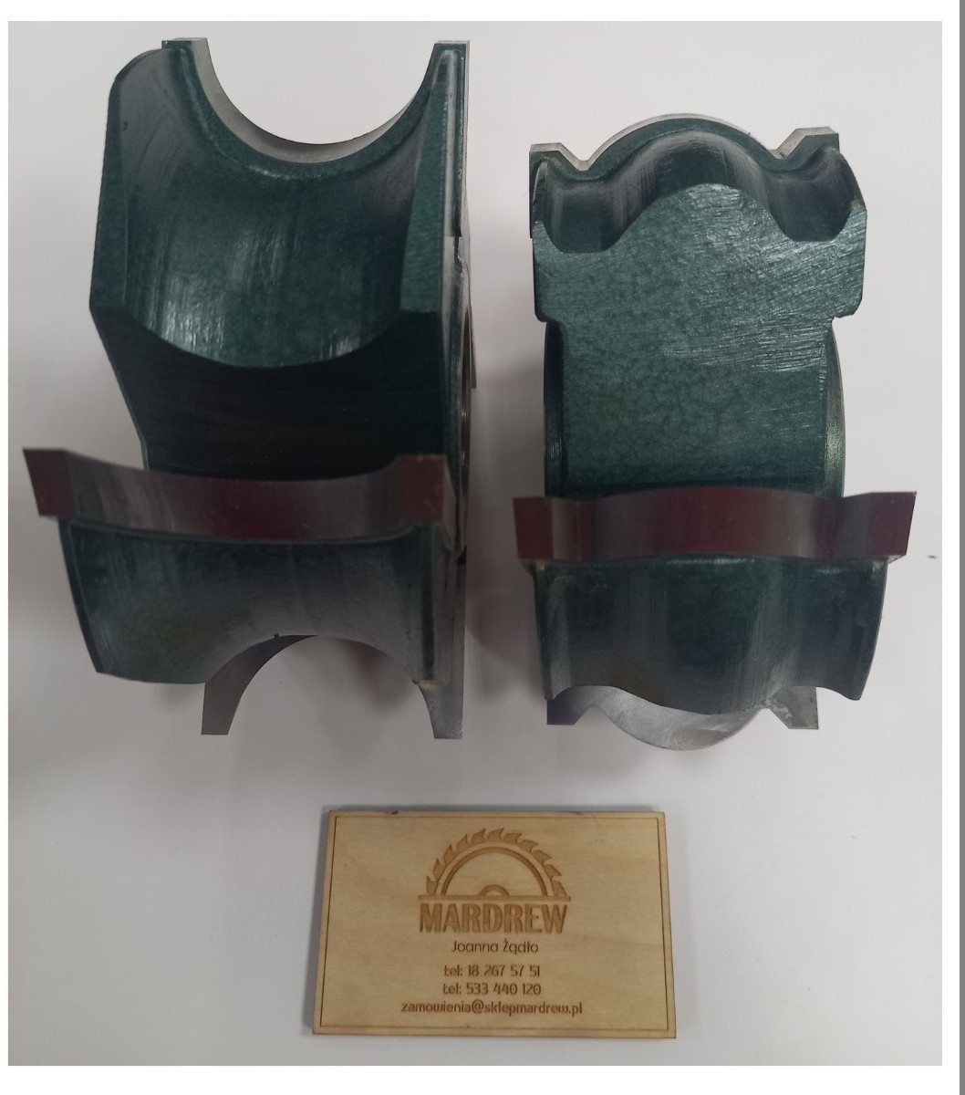 RENATEX Zestaw Frezów do Sauny HSS z-4 fi-40 44mm 27227