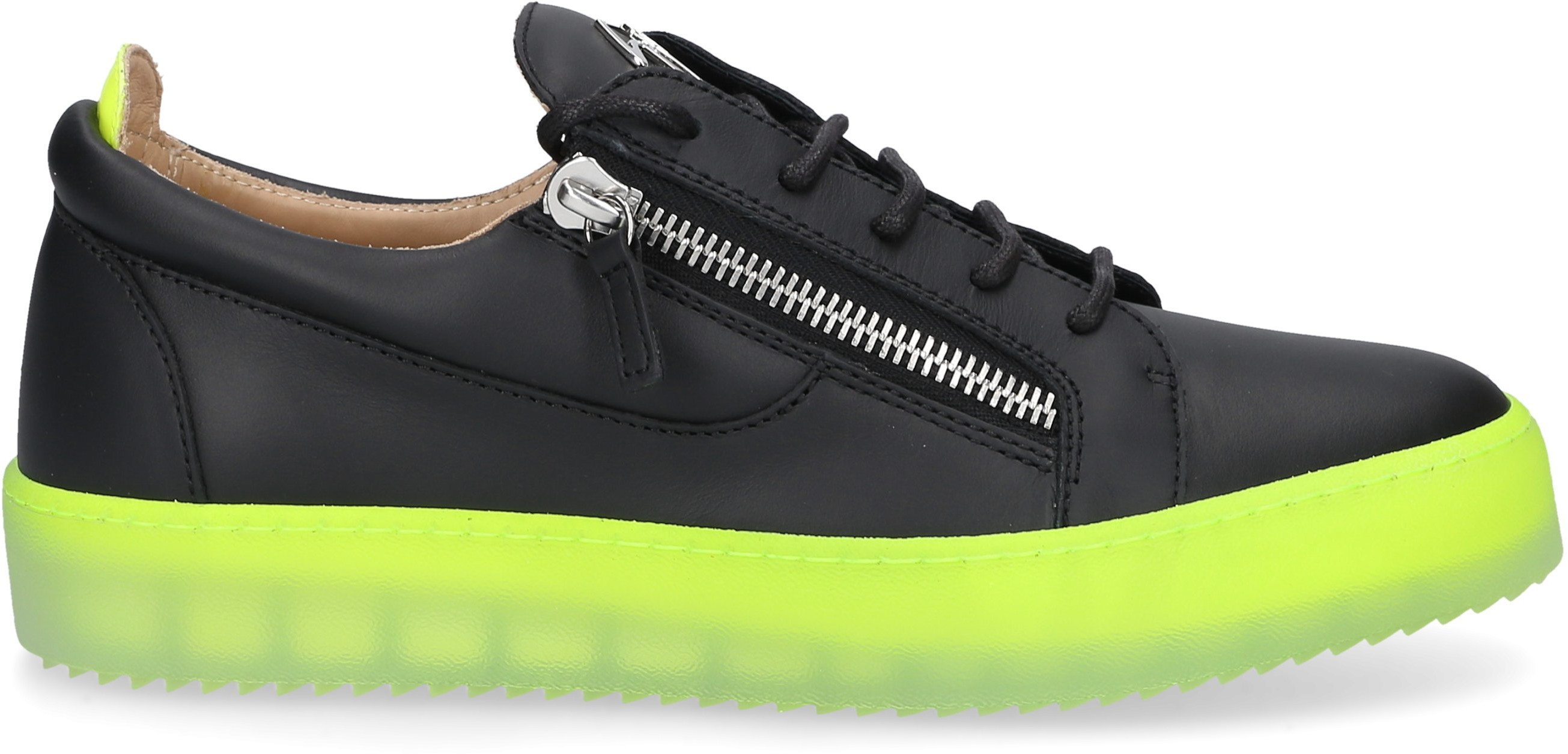 Giuseppe Zanotti Trampki niskie MAY LOND. skóra cielęca