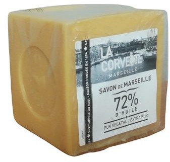 LA CORVETTE Mydło marsylskie extra pur 500g oryginalne mydło marsylskie extra pur 72% olejów roślinnych LC6
