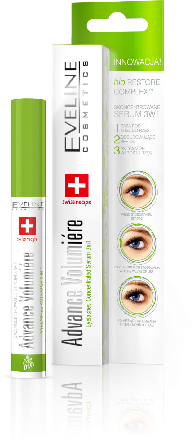 Eveline Cosmetics Advanced Volumiere odżywka do rzęs, 10 ml