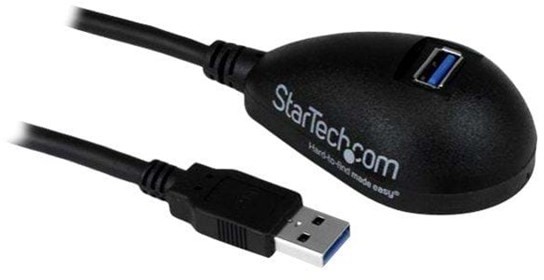 StarTech com com Desktop SuperSpeed USB 3.0 Extension Cable USB3SEXT5DKB