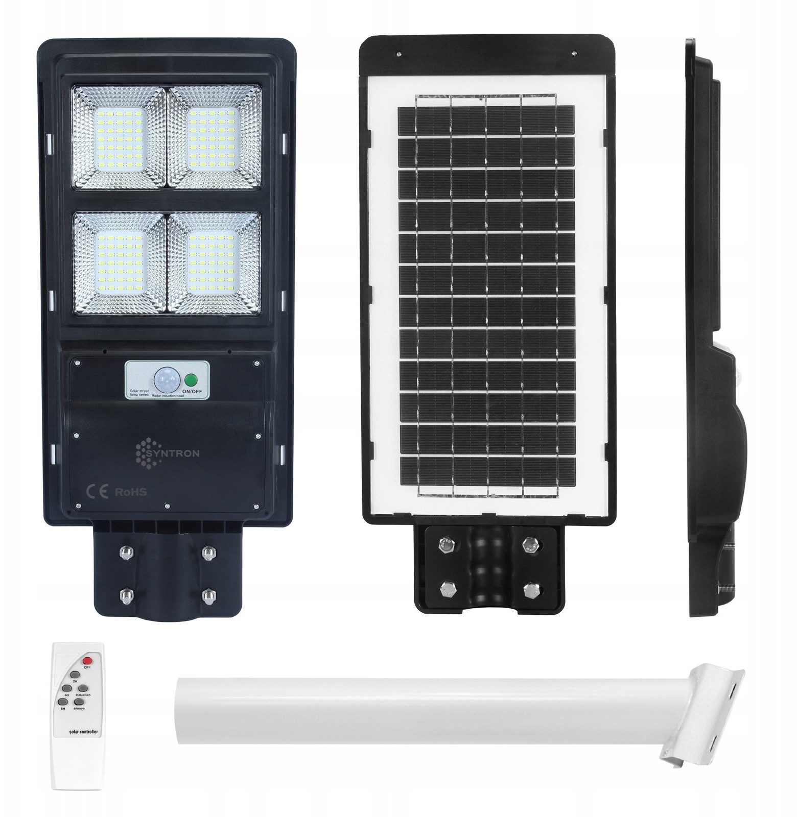 Decorativi Lampa Solarna Uliczna Latarnia 120W + Pilot Uchwyt 296 Decorativi 296