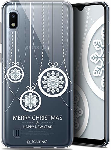 Samsung Caseink Etui ochronne do Galaxy A10, ultracienkie Boże Narodzenie 2017 Christmas Balls CRYSPRNTA10XMASBALLS