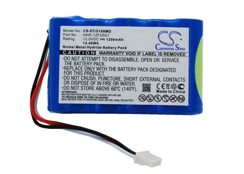 Cameron Sino Kenz Cardigo ECG-108 HHR-12F25G1 1200mAh 14.40Wh Ni-MH 12.0V Cameron Sino)