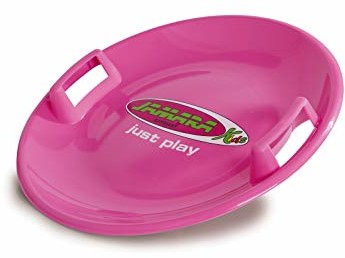 Jamara 460371 460371-Snow Play talerz antypoślizgowy 60 cm uchwyty po obu stronach, bardziej trwały, solidny korpus z tworzywa sztucznego, super zabawne motywy na antypoślizgowej misce, lekka waga tyl