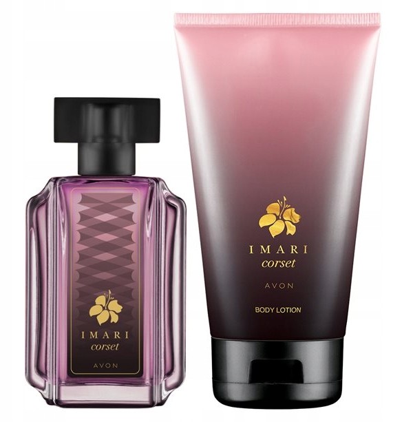 AVON Zestaw Imari Corset Perfumy Balsam