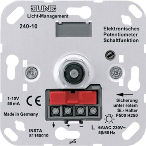 Jung 240 10 potencjometr do regulacji elektryczna 240-10