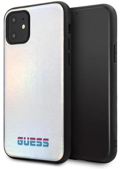 Guess GUHCN65BLD iPhone 11 Pro Max srebrny/silver hard case Iridescent hurtel-55345-0