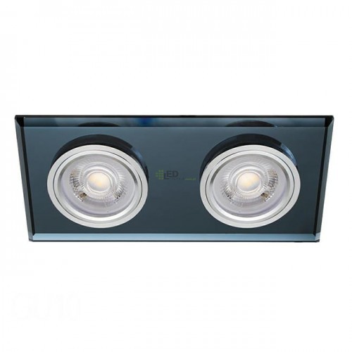 PremiumLUX OPRAWA SUFITOWA GLASSO K/2 CZARNA LUX02977