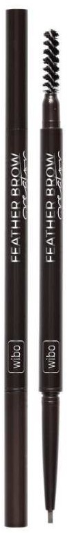 Wibo Feather Brow Creator kredka do brwi ze szczoteczką Dark Brown 108914-uniw