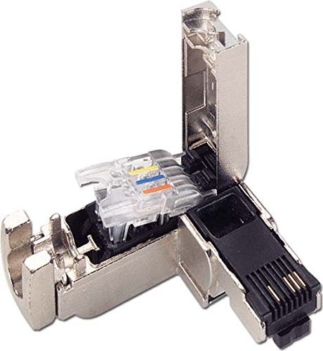 Siemens SIMATIC Net  przyłącze RJ45 pokrowiec ochronny z metalica wyjście kabla 90 ° 6GK1901-1BB20-2AA0