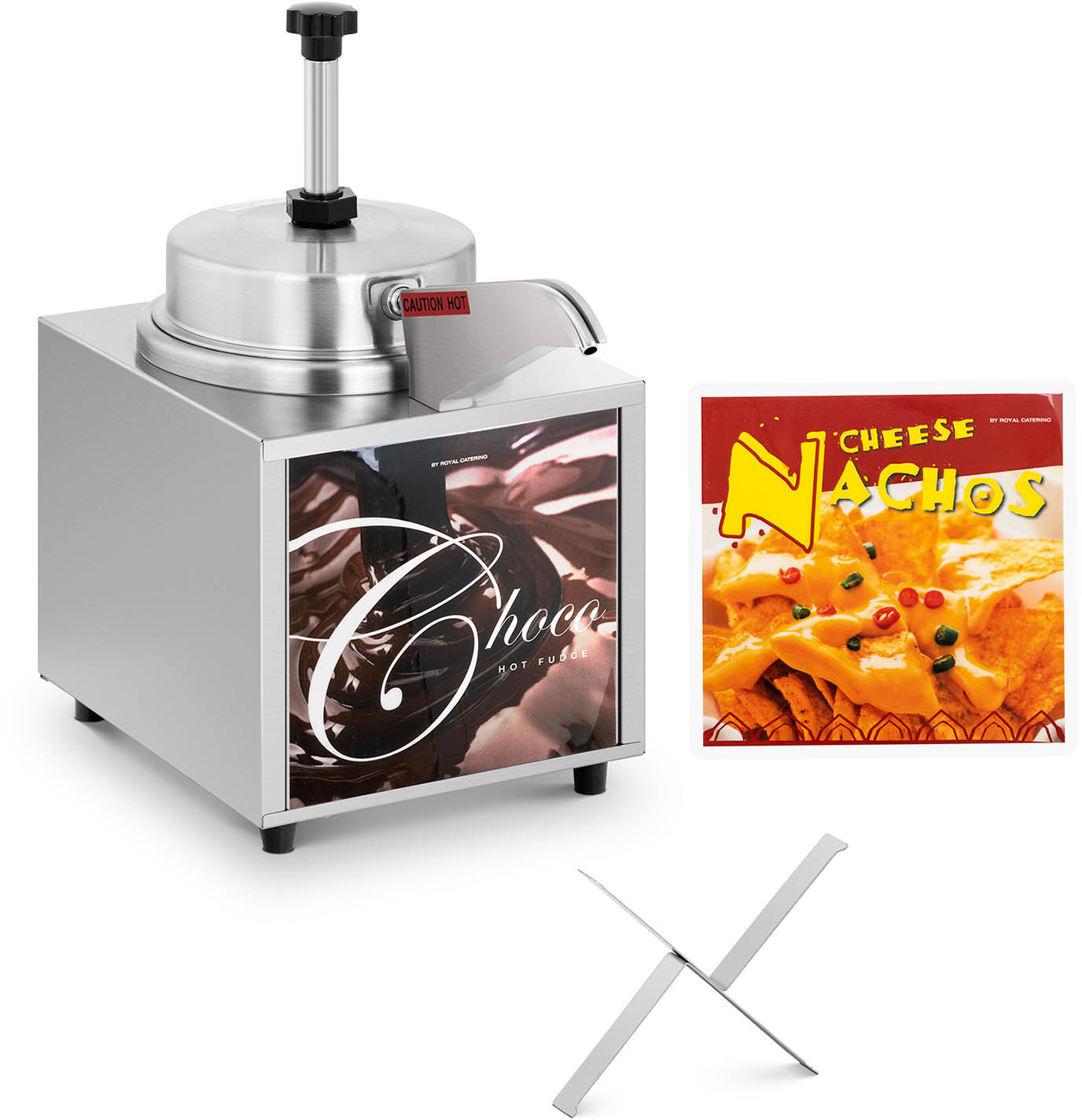 Royal Catering Dozownik do sosów z podgrzewaniem - 4,5 L CATERING 10011332 RCKW-1.0 10011332 RCKW-1.0