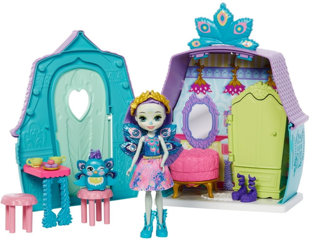 Mattel zestaw Enchantimals Patter Peacock Cottage i Flap # z wartością produktów powyżej 89zł!