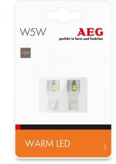 AEG Żarówka ciepła LED W5W 2 szt 97294 AEG