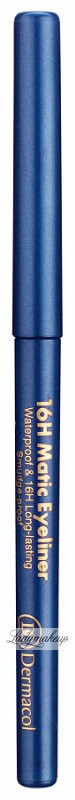 Dermacol 16H Matic Eyeliner - Automatyczny wodoodporny eyeliner w kredce - 3 DERMWWKR-WKR-02