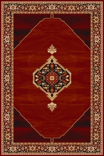 Agnella Brintons Dywan polski Isfahan URIASZ rubin wełna 10471