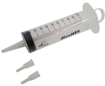 Inna Strzykawka cewnikowa DicoNEX 3-częściowa Janeta 25 szt. 25 szt. 100 ml |   NN-MZA-SJ10-001