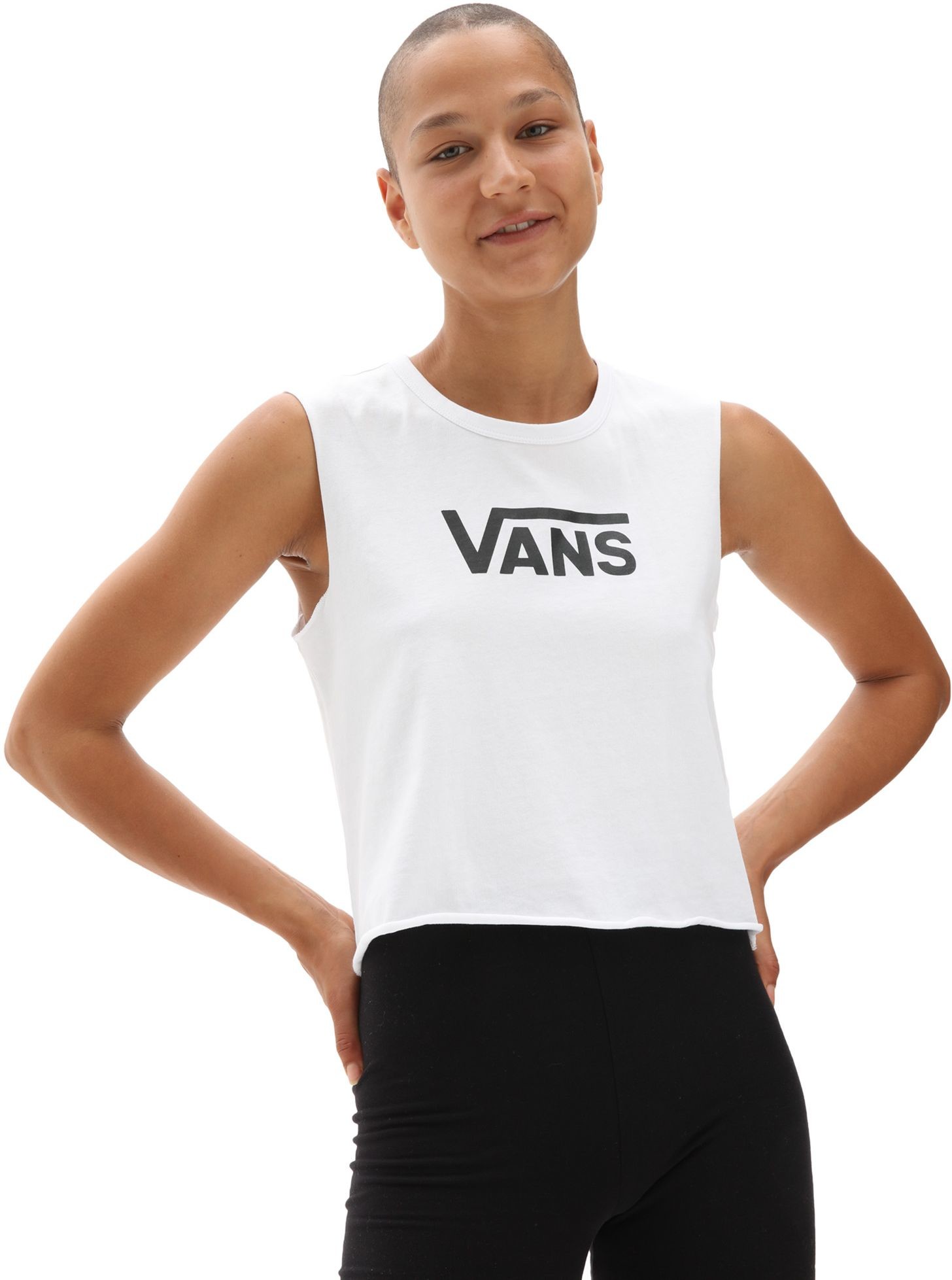 Vans top damski FLYING V CLASSIC TANK White