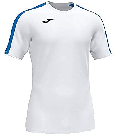 Joma Koszulka chłopięca Academy z krótkim rękawem biały biały i niebieski 6XS-5XS 101656.207
