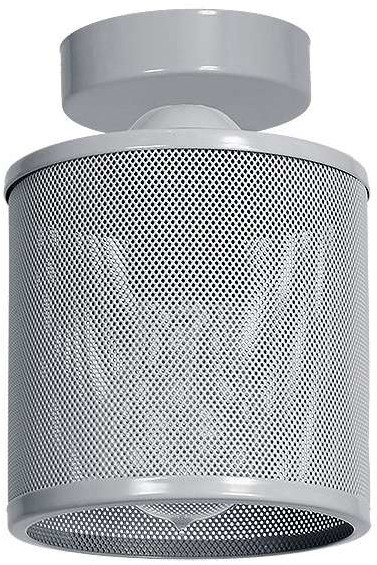 Milagro Plafon LAMPA sufitowa LOUISE 640 natynkowa OPRAWA metalowa siatka szara 640