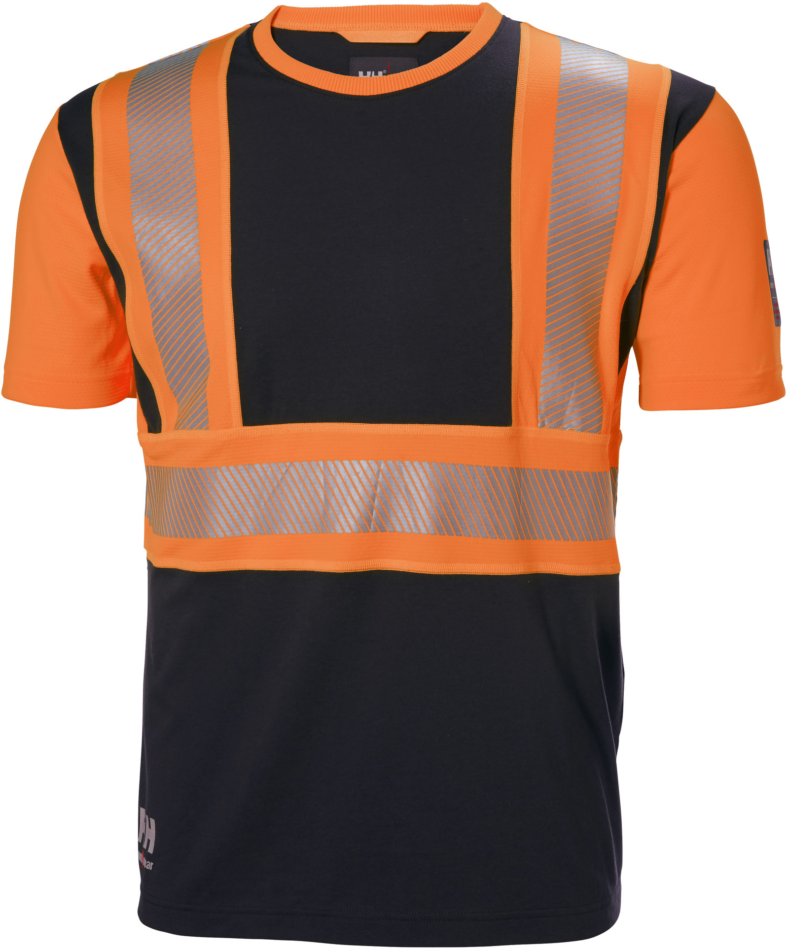 Helly Hansen T-shirty robocze Męski czarno-pomarańczowy, rozmiar 2XL HH-79271_269-2XL