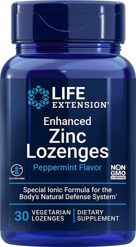 Cynk Enhanced Zinc Lozenges 30 tabletek Life Extension 1036544370
