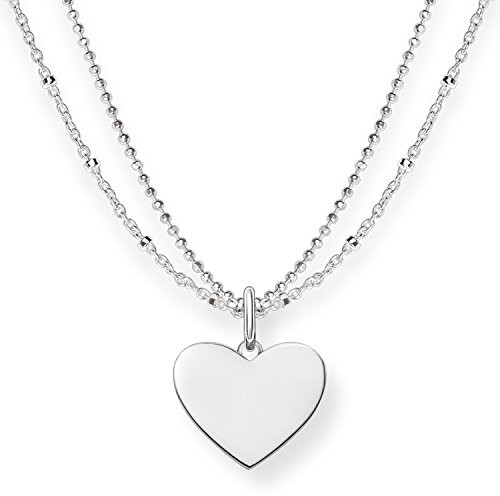 THOMAS SABO Thomas Sabo LBKE0004-001-12-L45v naszyjnik damski z zawieszką, srebro 925, 45 cm LBKE0004-001-12-L45v
