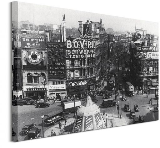 Pyramid Posters Piccadilly Circus, London 1942 - obraz na płótnie WDC99542