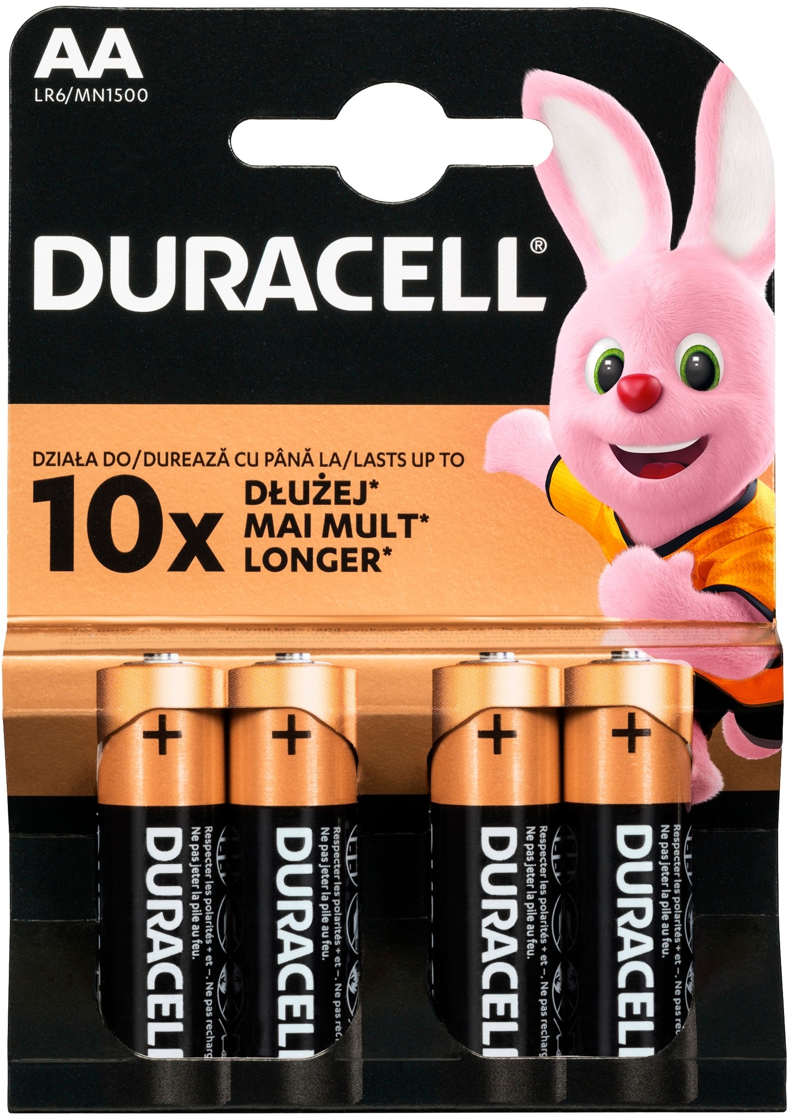 Duracell Bateria alkaliczna Basic Aa 4 szt.