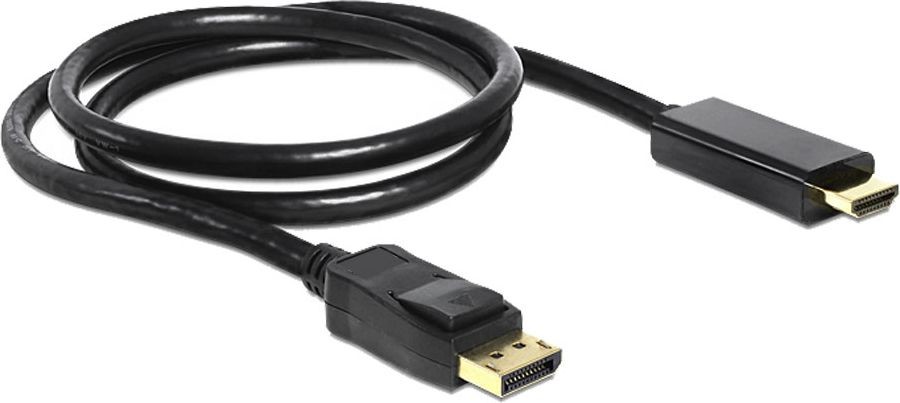 NoName Kabel DisplayPort HDMI 2m czarny 77492-2 77492-2