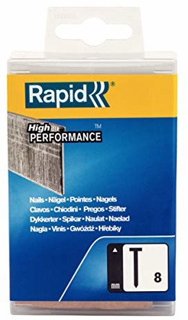 Rapid gwóźdź typu 8/40 MM, 2800 sztuk pudełko z tworzywa sztucznego do ponownego zamknięcia, 5000185