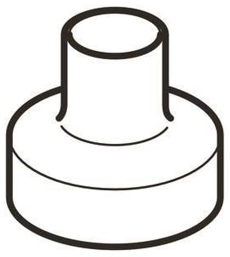 Geberit Reducer pe-hd d75/50 concentric 365.560.16.1
