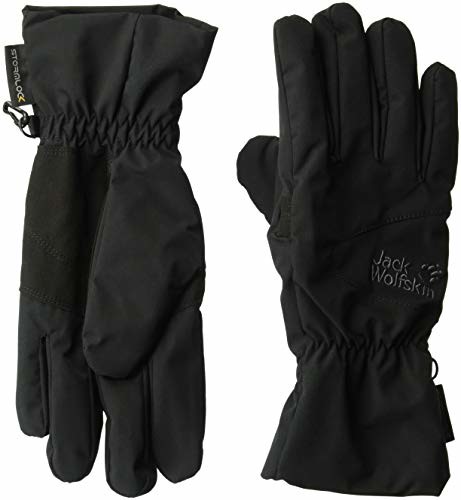 Jack Wolfskin Stormlock Highloft Gloves Black 2018 rękawiczki, czarny, m 1904433-6000003