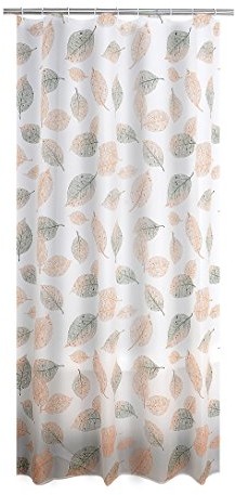 Ridder 303205 00 folia do zasłony prysznicowej ok. 180 x 200 cm, FALLIN zielono-brązowy 303205-00