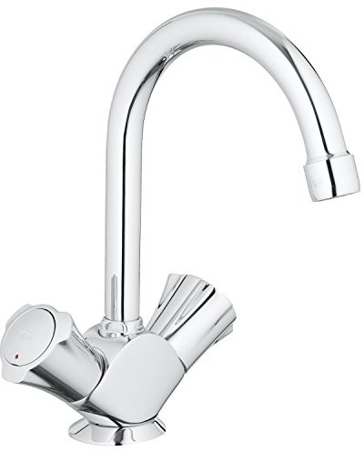 Grohe bateria umywalkowa jednootworowa Costa DN 15, z zestawem odpływowym, chrom 21375001