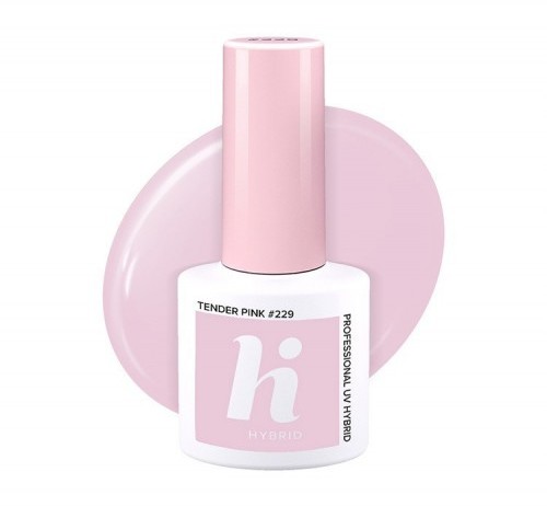 Hi Hybrid 229 Lakier hybrydowy 5ml Tender Pink