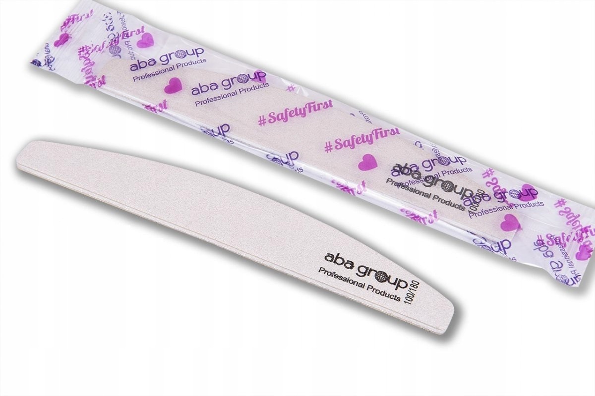 ABA Group Pilnik Do Paznokci Pakiet Łódka 180/240