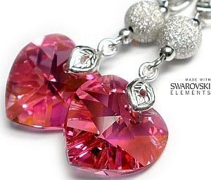 Swarovski PROMOCJA piękne długie kolczyki ROSE
