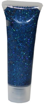 Eulenspiegel Profi-Schminkfarben GmbH Eulenspiegel 907030  GLIT zergel Niebieski klejnot, 18 ML 4028362907030