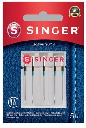 Singer Leather Needle 90/14 5PK 250055403