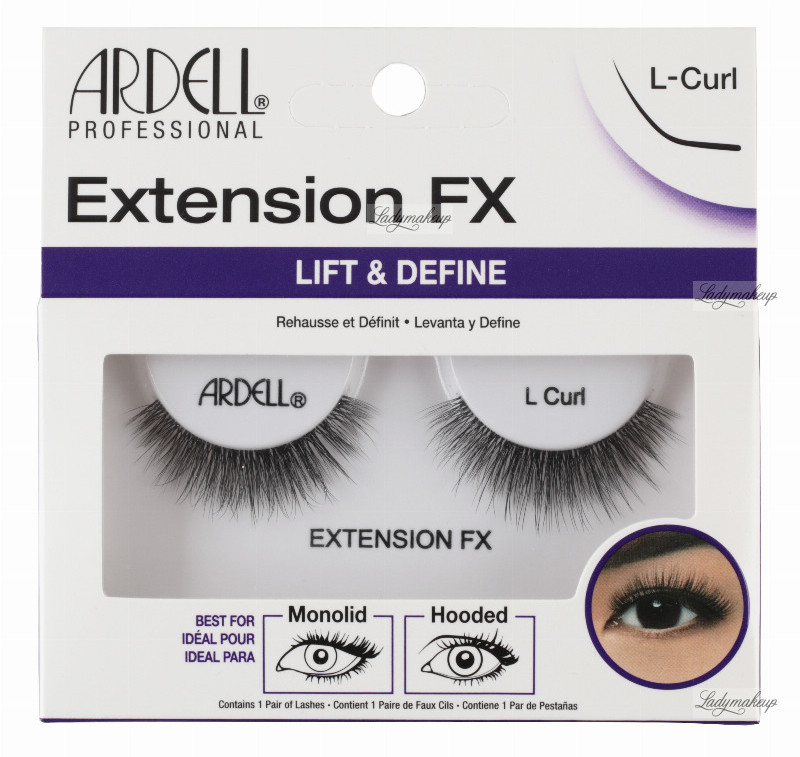 Ardell Extension FX - Sztuczne rzęsy na pasku - L-Curl