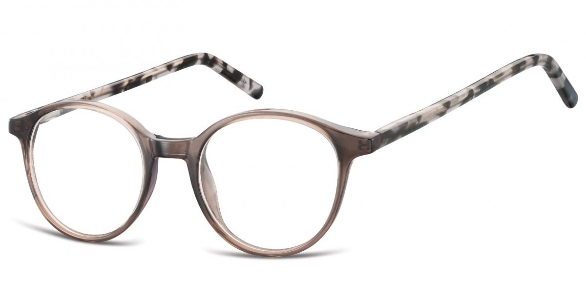 Sunoptic Oprawki zerówki korekcyjne lenonki Unisex AC23H szary + szary szylkret AC23H