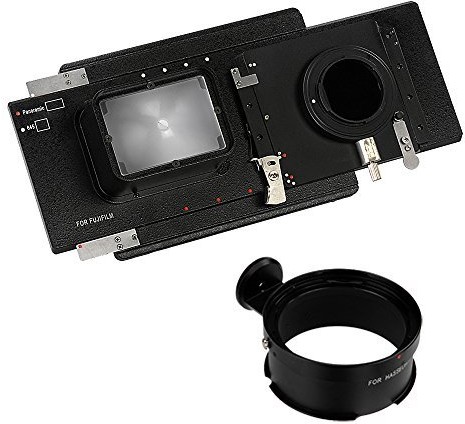 Fuji vizelex RHINOCAM for X-Mount MILC Cameras (AS wyszukiwania, Fuji X-Pro1, X-E2 X-T1) with Hasselblad V-Mount Lens Adapter for Shift Stitching 645 Size and Panoramic images RhinoCam-FujiX-Hassy