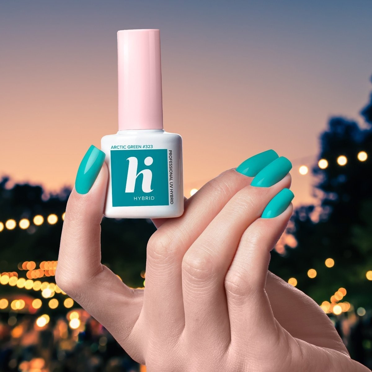 Hi Hybrid lakier hybrydowy 323 Arctic Green, 5 ml